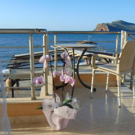 Comfy Beachfront Litinas Casa With Seaview Chania  Exterior foto