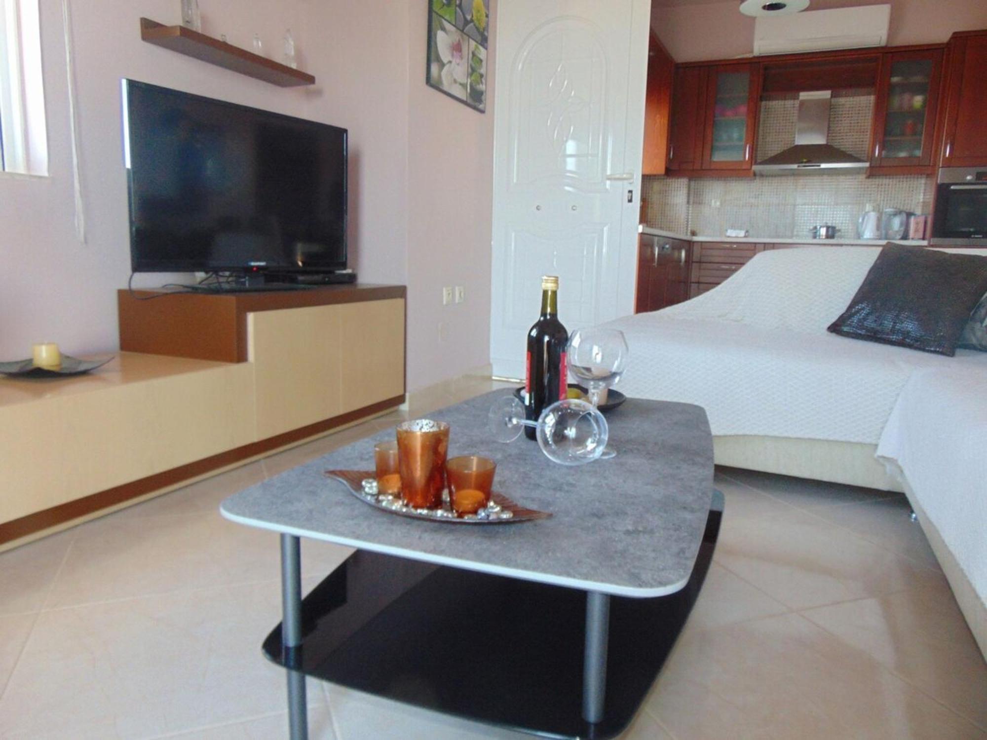 Comfy Beachfront Litinas Casa With Seaview Chania  Exterior foto